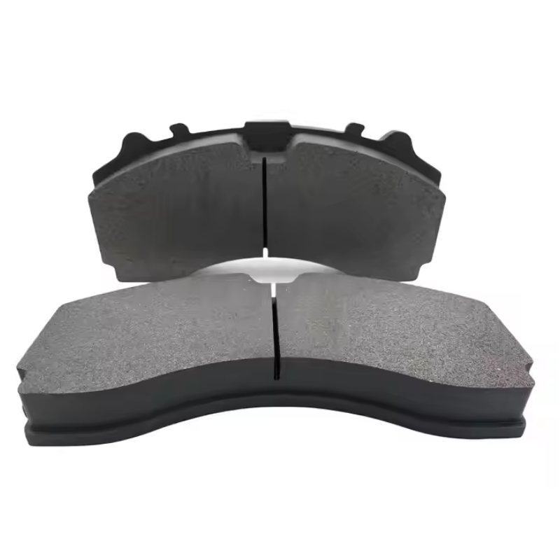 Front and Rear No Noise Brake Block Non Asbestos Brake Pads WVA29087/29059/29108 for Mercedes-Benz PM1 PM2 Truck Accessories